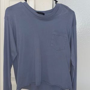 blue long sleeve